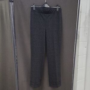 Joseph Ribkoff Pull On Straight Leg Pants in Charcoal Black